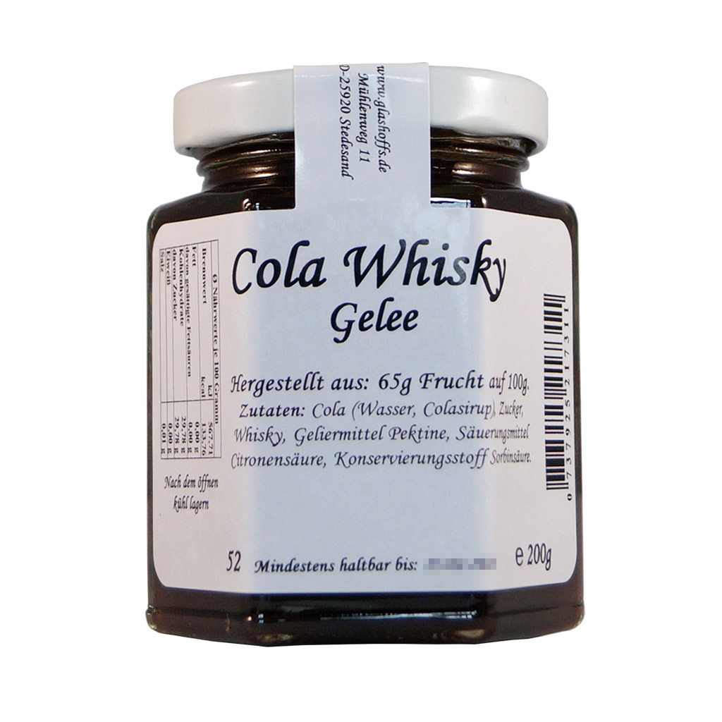 Cola Whisky Gelee