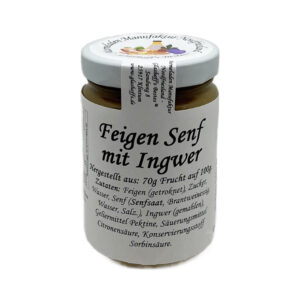 Feigen Senf mit Ingwer